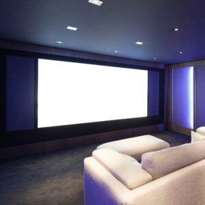 Home theater TV installation