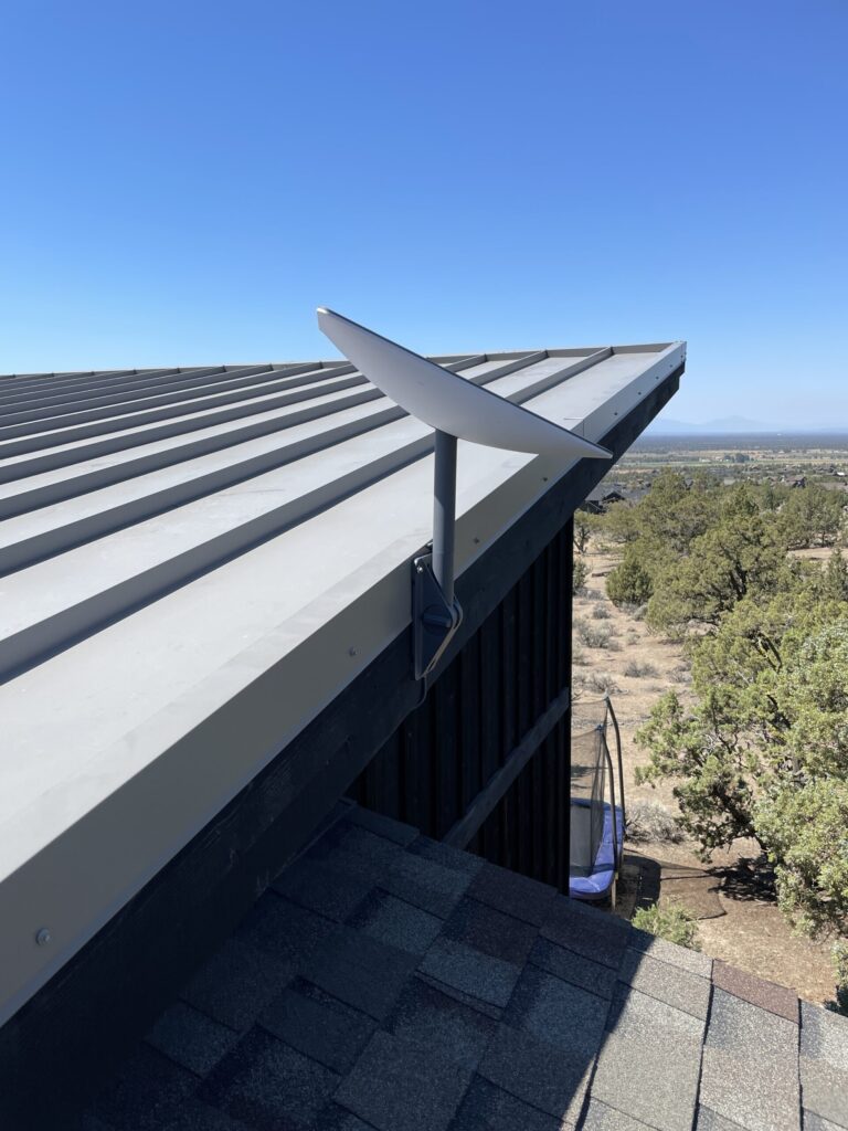 Starlink professional installer metal roof